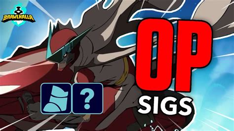 Brawlhalla just revealed NEW LEGEND Red Raptor's Signatures! - YouTube