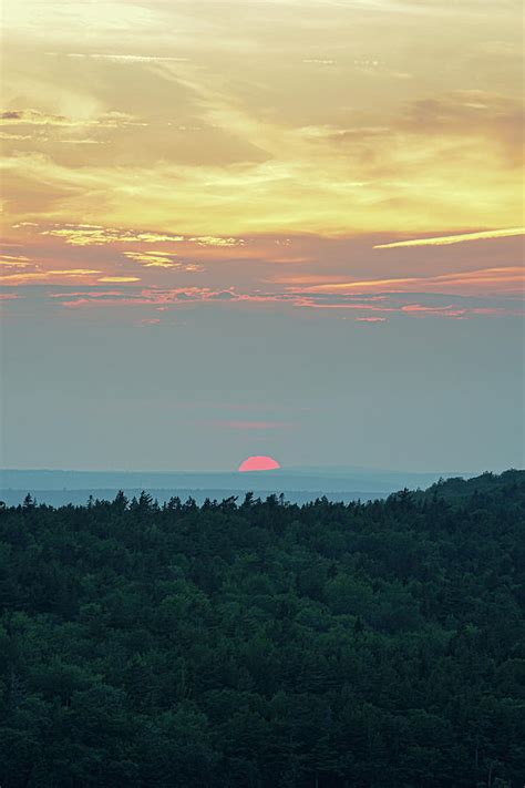 Cadillac Mountain Sunset, Acadia National Park Photograph by Mo Etemad - Pixels