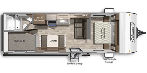 2021 Dutchmen Coleman Lantern LT 274BH Travel Trailer Specs