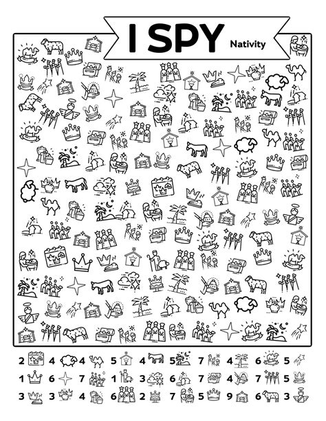 40 Fun I Spy Games Children's I Spy Activity Sheets for Downtime It's A Enjoyabl | Made By Teachers