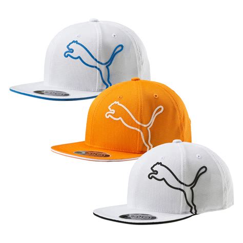 Youth PUMA Monoline Snapback Cap - Men's Golf Hats & Headwear - Hurricane Golf