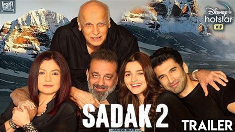 Sadak 2 Official Trailer | Alia Bhatt | Sanjay Dutt | Pooja Bhatt ...