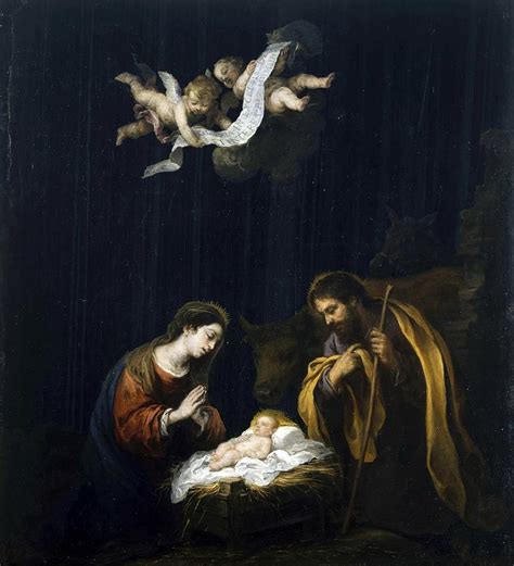 The Nativity Painting by Bartolom Esteban Murillo - Fine Art America