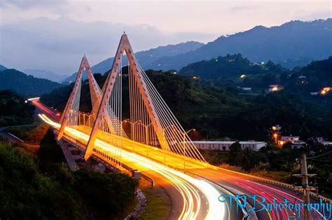 Evening view of the Puente Atirantado in the town of Naranjito, Puerto Rico. | Puerto rico, My ...