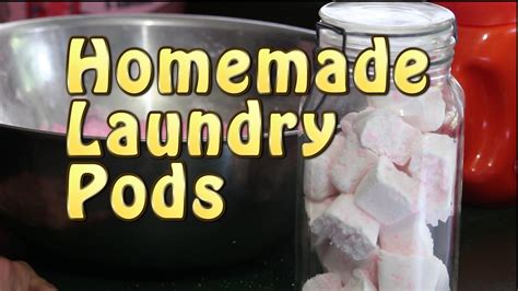 Homemade Laundry Pods.