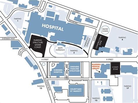 Uc Davis Medical Center Campus Map - United States Map