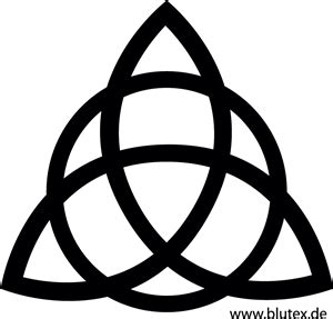 Charmed triquetra knot Logo PNG Vector (AI) Free Download