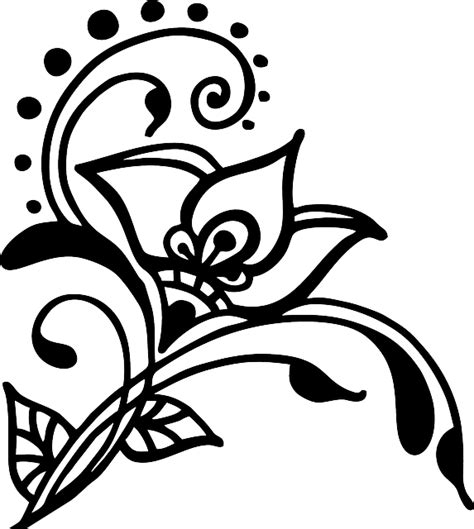 Free vector graphic: Flower, Henna, Vines, Swirl - Free Image on Pixabay - 181791