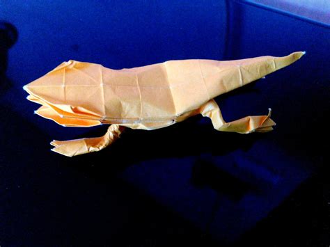 Origami Lizard by me | ang_zhen_en | Flickr