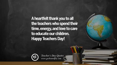 30 Happy Teachers' Day Quotes & Card Messages