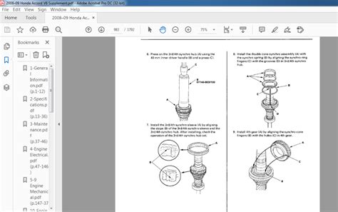 2008-2009 Honda Accord V6 Supplement Service Manual - PDF DOWNLOAD - HeyDownloads - Manual Downloads