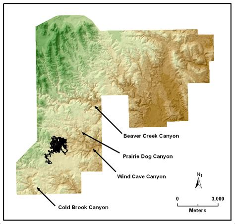 Esri News -- ArcNews Winter 2002/2003 Issue -- Developing a Cave Potential Map for South Dakota ...