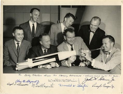 The "Mercury Seven" | Vintage nasa, Space program, Nasa