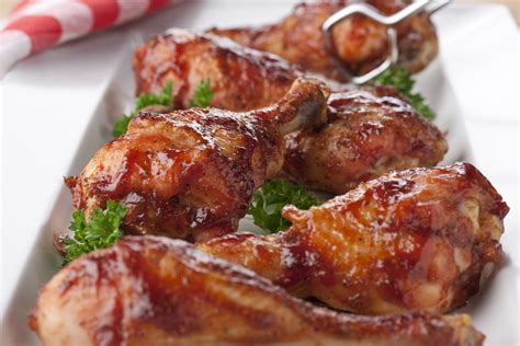 Barbecued Drumsticks | MrFood.com