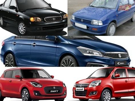 5 best Maruti cars ever » MotorOctane