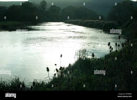 river Arun flowing Stock Photo - Alamy