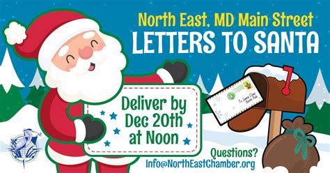 Letters to Santa 2023 – Welcome to North East, Maryland