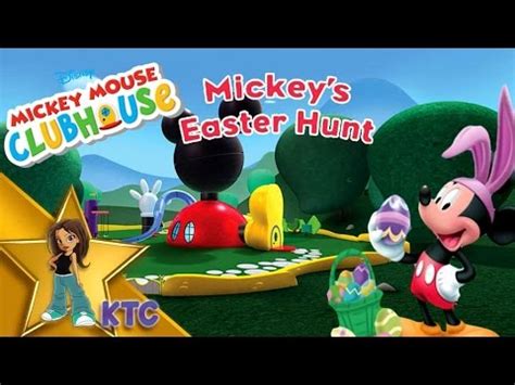 Disney Mickey Mouse Clubhouse - Mickey`s Easter Hunt (Storybook for Kids) - YouTube