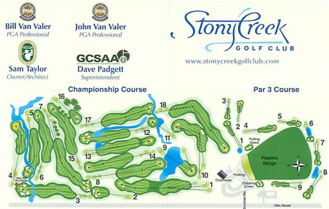 Scorecard – StonyCreek Golf Club