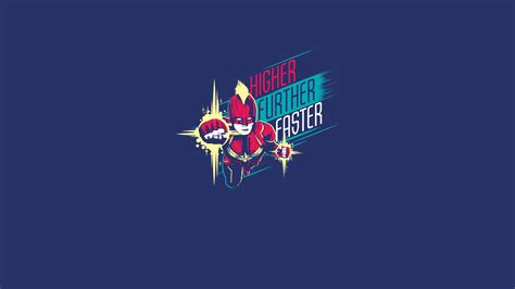 1152x8640 Higher Further Faster Minimal Captain Marvel 1152x8640 ...