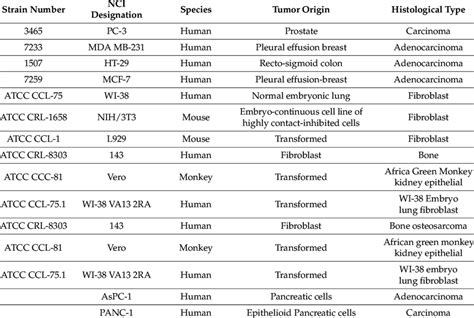 Cell line characteristics and identification. | Download Scientific Diagram