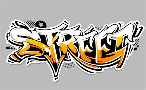 Street Graffiti Vector Lettering 334354 Vector Art at Vecteezy