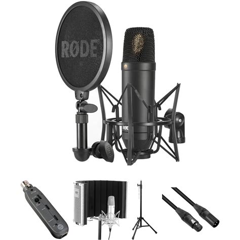 RODE NT1 Microphone with Vocal Recording Setup Kit B&H Photo