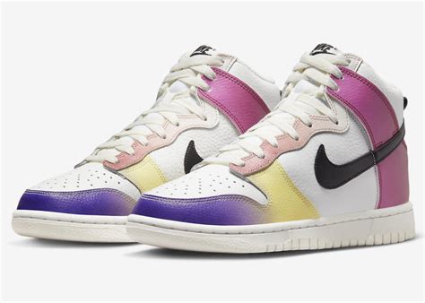 Nike Dunk High Covered in Multi Gradients | Sneakers Cartel