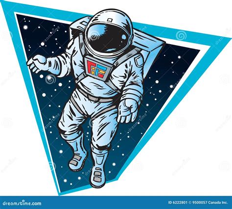 Astronaut Floating In Space Clip Art