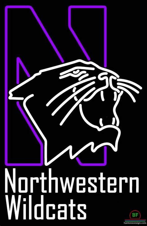 Custom Northwestern Wildcats Neon Sign NCAA Teams Neon Light – Custom ...