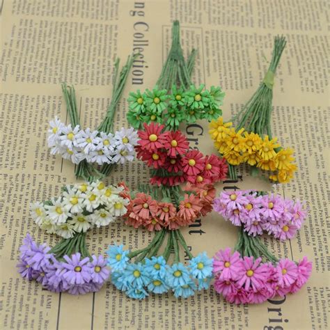 artificial flowers Fake flowers simulation flowers small bouquet of ...