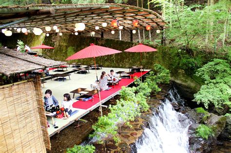 How about lunch on a river?・京都の川床料理