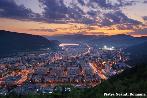 Piatra Neamt, Romania night aerial view beautiful scenery - Romania Photo (31911307) - Fanpop