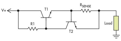 Help dimensioning resistors in a two NPN transistor current limiter ...