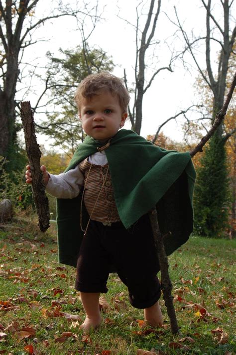 Baby hobbit costume Halloween, Lord of the Rings, LOTR, Frodo Baggins ...