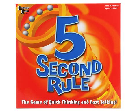 5 Second Rule Board Game | eBay