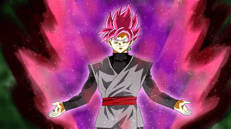 Full Body Goku Black Super Saiyan Rose Wallpaper - Go-images Web