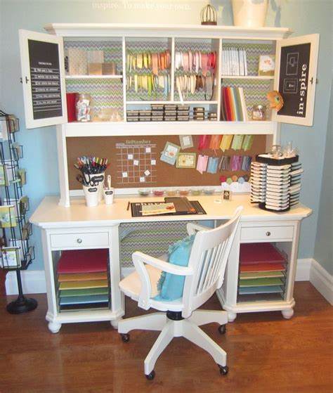 craft desk organization | Northwest Stamper | Craft desk, Craft room organization, Craft storage ...