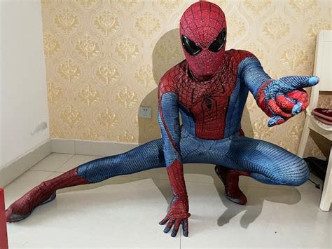 The Amazing Spiderman Suit Amazing Spiderman 1 Cosplay Suit - Etsy