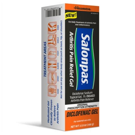 Salonpas® Arthritis Pain Relief Diclofenac Gel, 3.53 oz - Pick ‘n Save