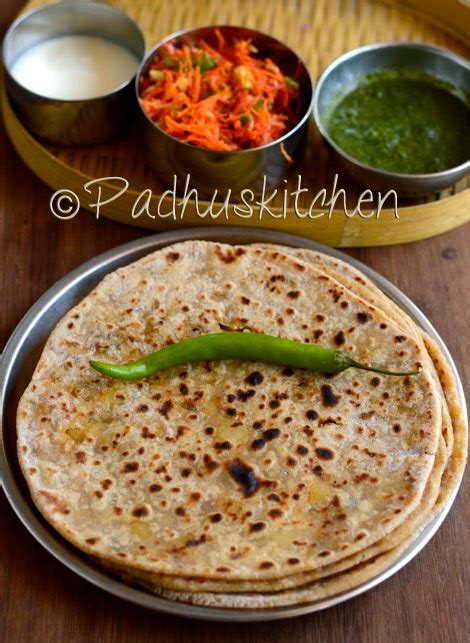 Simple Steps to make Aloo Parathas | Padhuskitchen