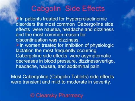 Cabgolin Tablets for Hyperprolactinaemia Treatment