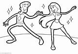 Dansen Tanzen Bailando Ausmalbilder Colorare Dibujos1001 Ballo  sketch template