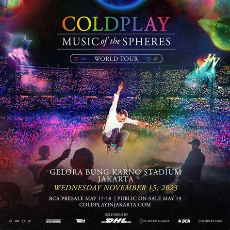 Siap-Siap War, Ini Harga Tiket Konser Coldplay di Jakarta 15 November!