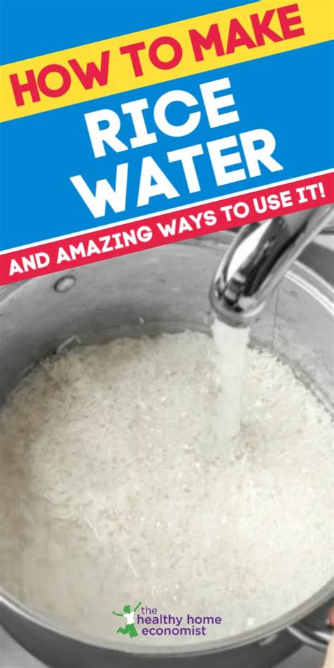 4 Ways to Make Rice Water + How to Use | Recipe | Rice water recipe, Rice drink recipe, Healthy ...