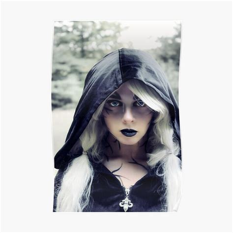 "DARK ELF: Gothic Forest Witch" Poster by TheMagicCrafter | Redbubble