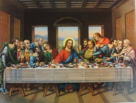 R. Tesar, The Last Supper, no date (Gram) | The last supper painting, Last supper, Jesus last supper