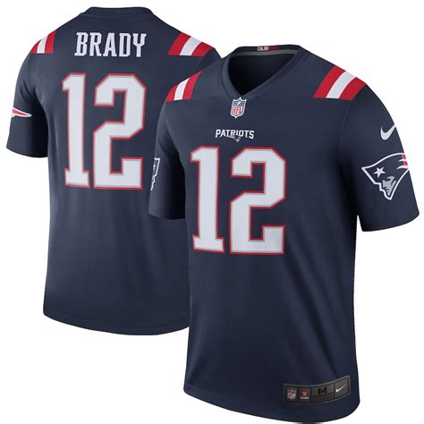 Nike Tom Brady New England Patriots Navy Color Rush Legend Jersey