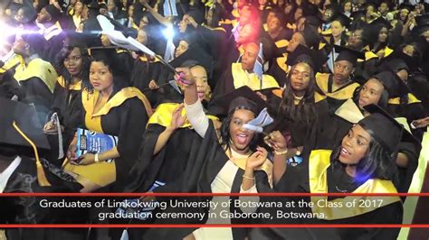 Front Desk : Limkokwing University of Botswana Class Of 2017 Graduation Ceremony - YouTube