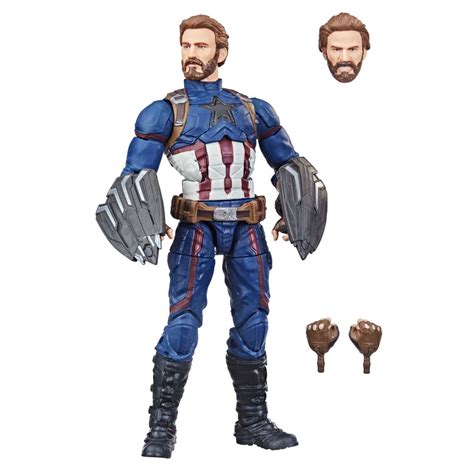 Marvel Legends Avengers Infinity War Saga Captain America Exclusive ...